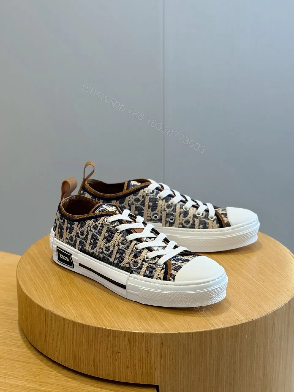 View 6 of Patterned Low-Top Sneaker: Luxury Daily Comfort