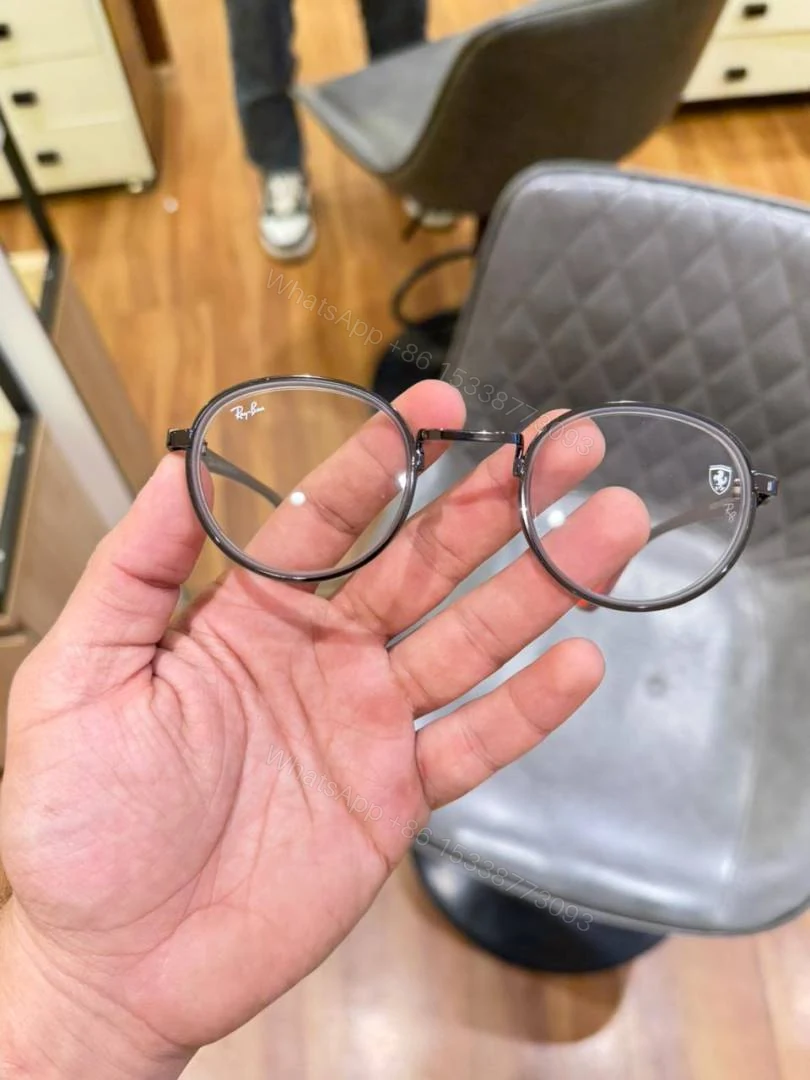 View 3 of First Copy Ray-Ban 02 Grey Plano Men’s Sunglasses