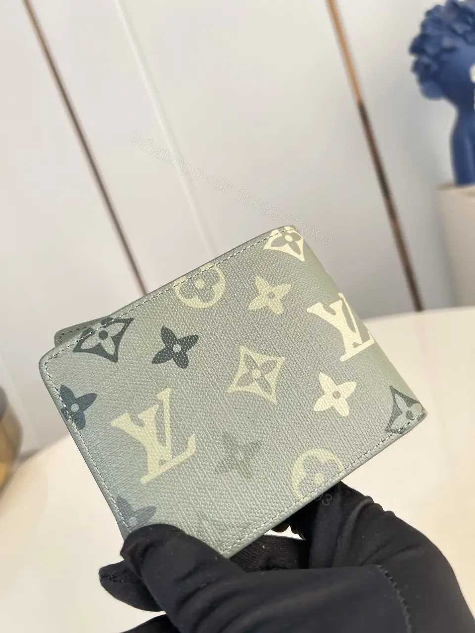 View 3 of Monogram Wallet: Compact, Luxe, Everyday Essential