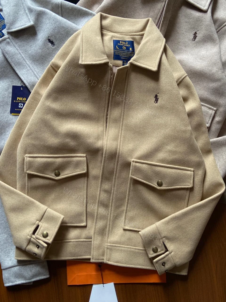 View 4 of First Copy Ralph Lauren Imported Tweed Jacket for Men