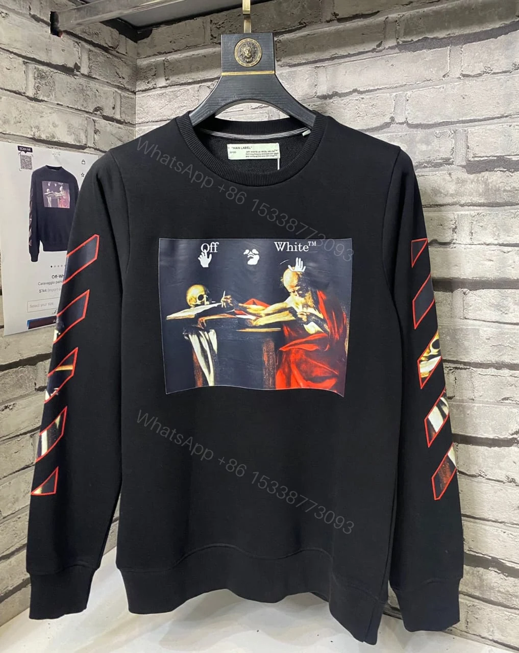 View 7 of First Copy Off-White Very Premium Sweatshirts