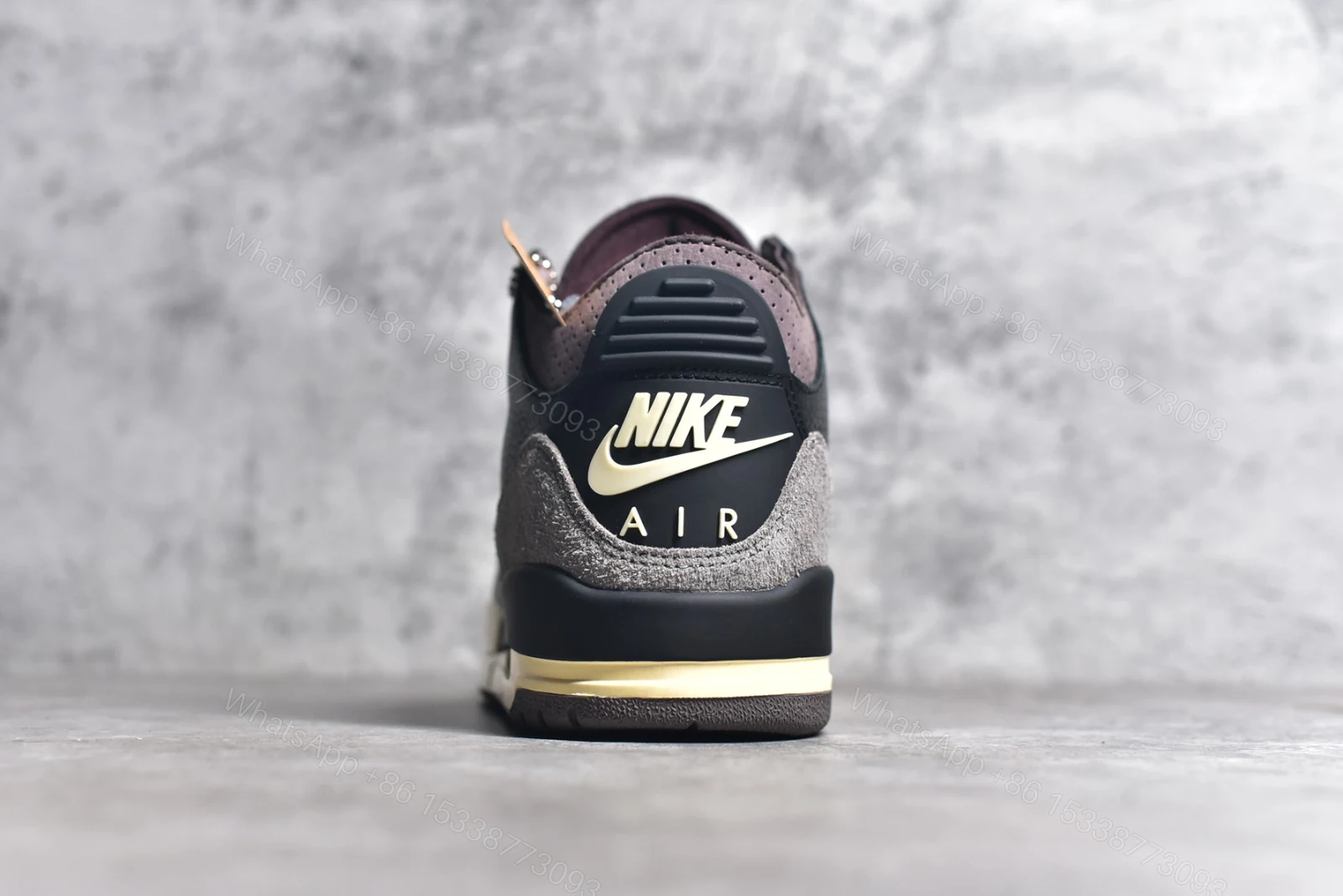 View 8 of A MA MANIERE x AIR JORDAN 3 RETRO Black Reps