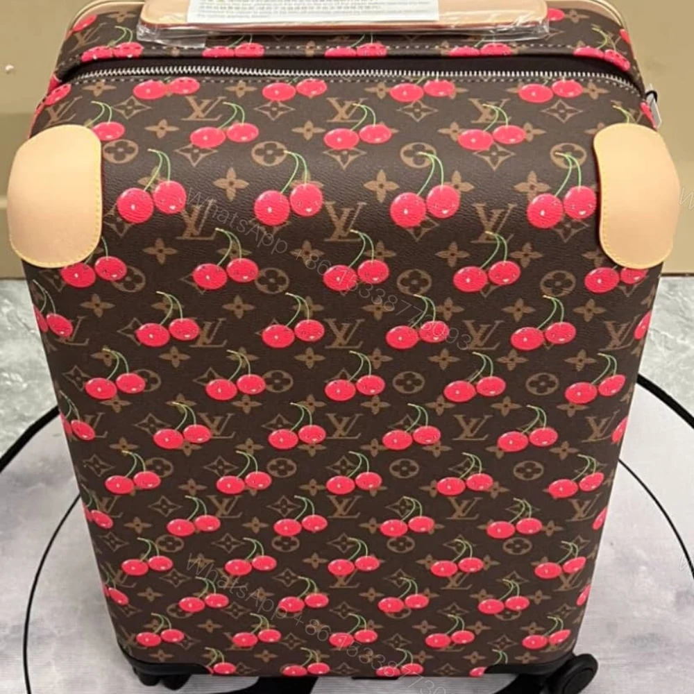 View 6 of LOUIS VUITTON X TAKASHI MURAKAMI HORIZON 55 MONOGRAM CHERRY 55CM M13789