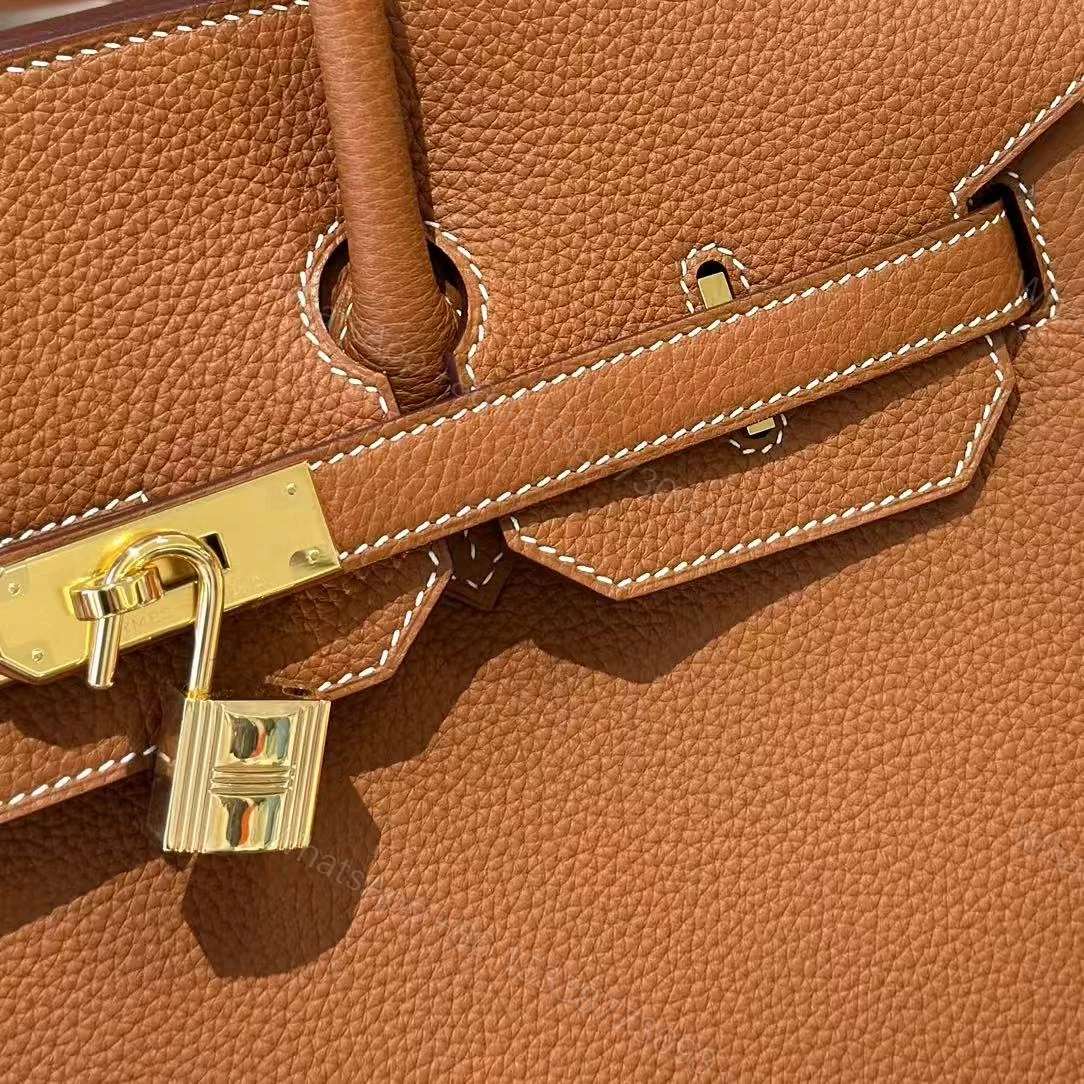 View 7 of Hermes Birkin B35 Togo Gold