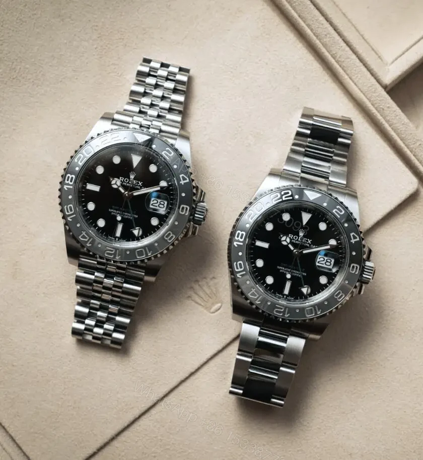 View 2 of Rolex Replica Clone Gmt master 2 2024 Bruce Wayne