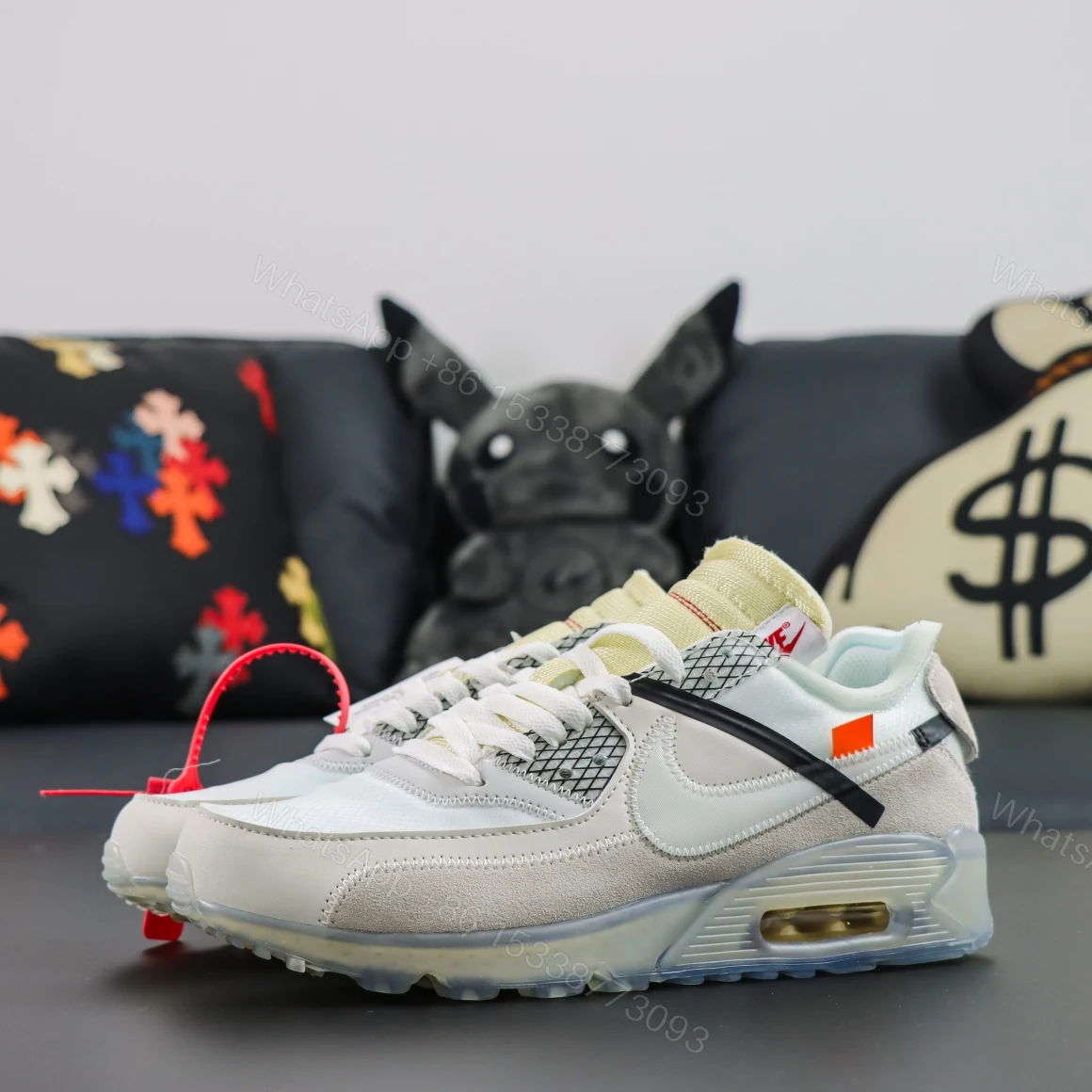 View 9 of Off White x Nike Air Max 90 White The Ten Reps