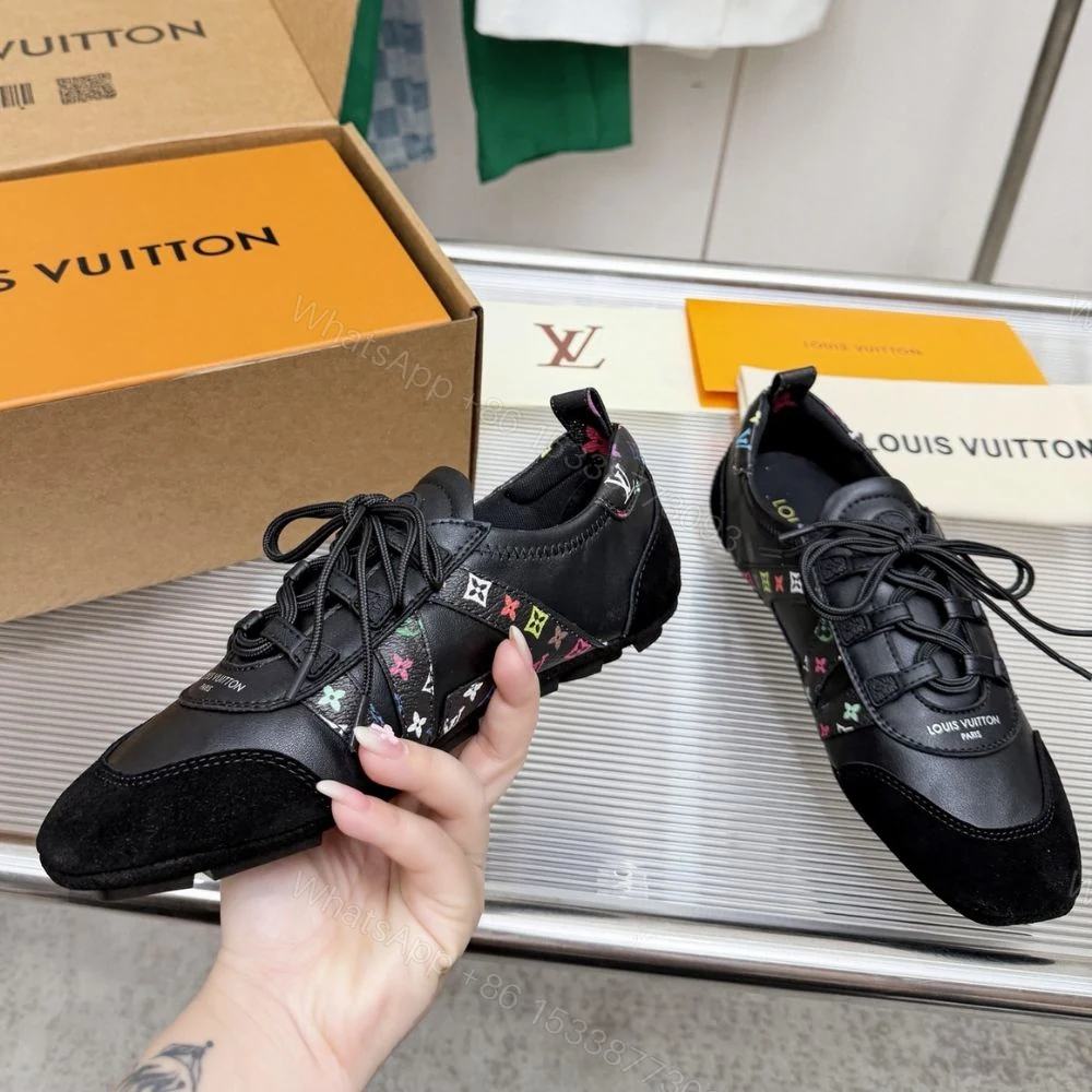 View 6 of Louis Vuitton LV Sneakerina LV TM Black 1AJJTS