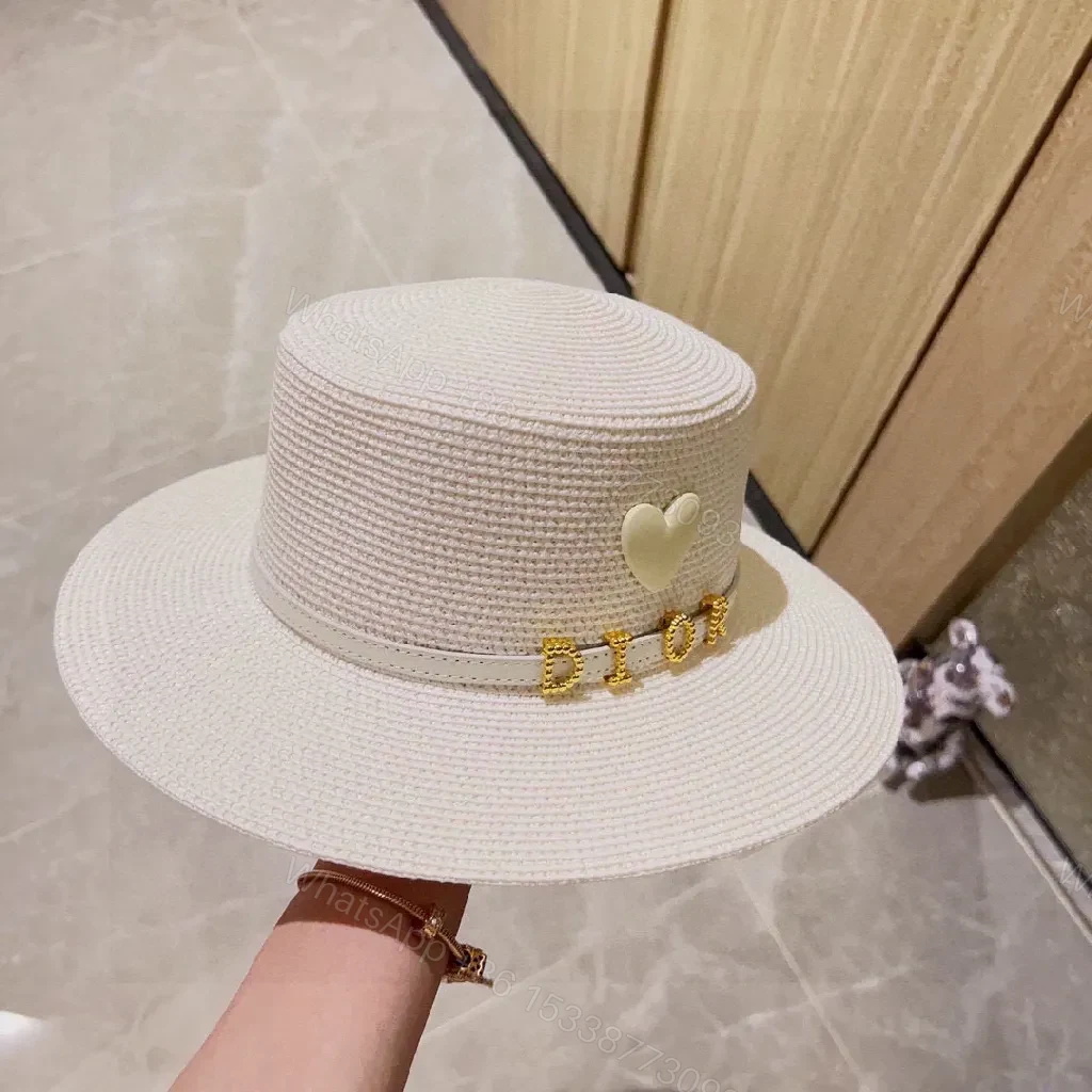 View 4 of Chic Straw Fedora: Ivory, Straw, Modern Romance Hat