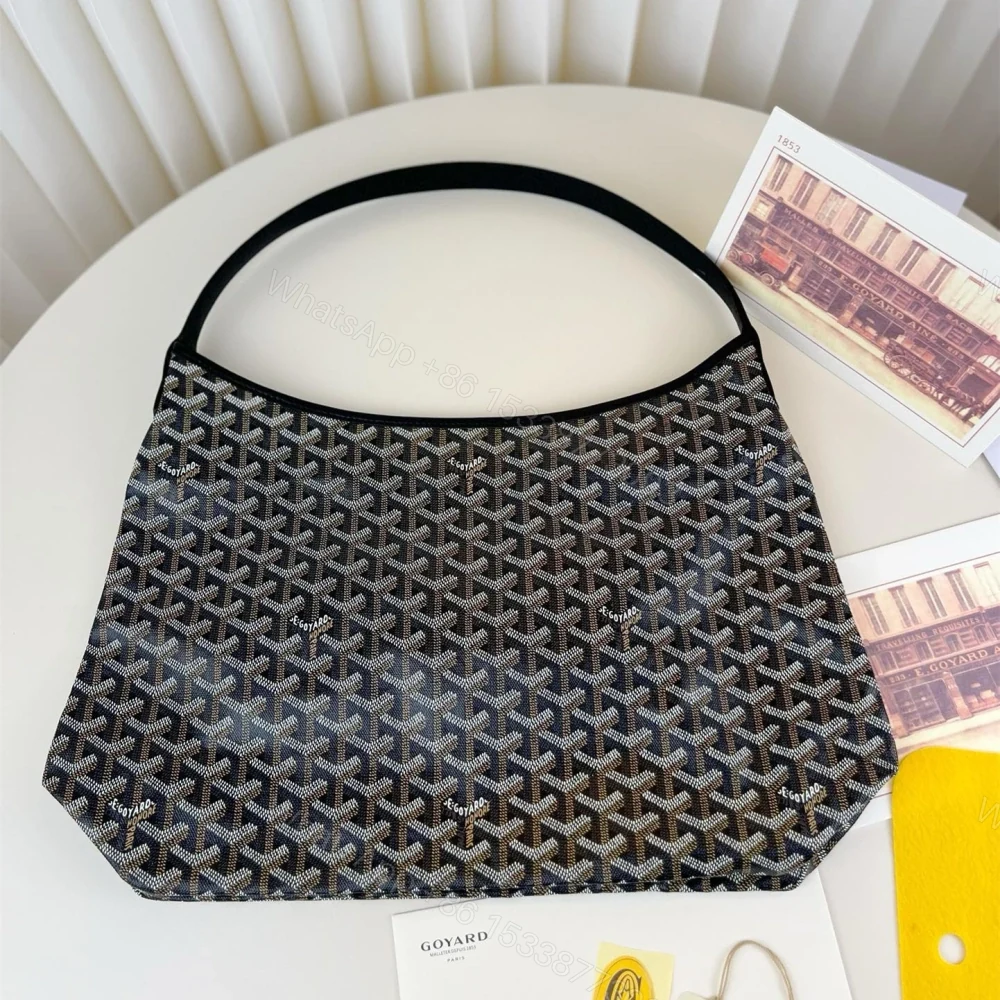 View 2 of 高仿Goyard*Hobo系列BOHEMER單肩子母手袋黑色免檢版