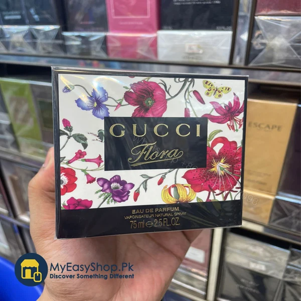 View 3 of Gucci Flora by Gucci Eau de Parfum For Women – 75ML (MASTER COPY)