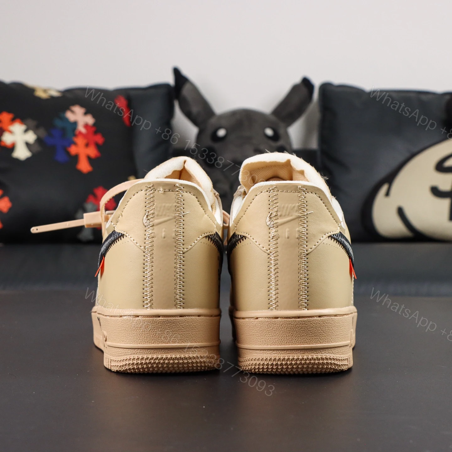 View 6 of Off White x Air Force 1 Desert Tan Reps