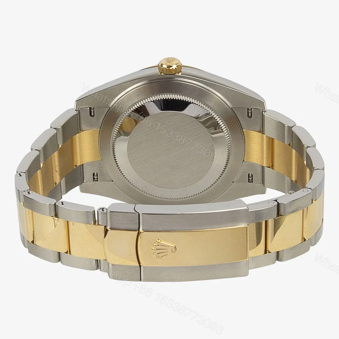 View 3 of Replica Rolex Datejust II Rhodium Dial 126333 “Wimbledon” Two-Tone Oyster 41 mm
