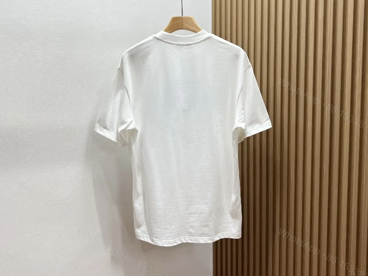 View 11 of Bold Graphic Texture Cotton Tee – Elevated Everyday Luxe