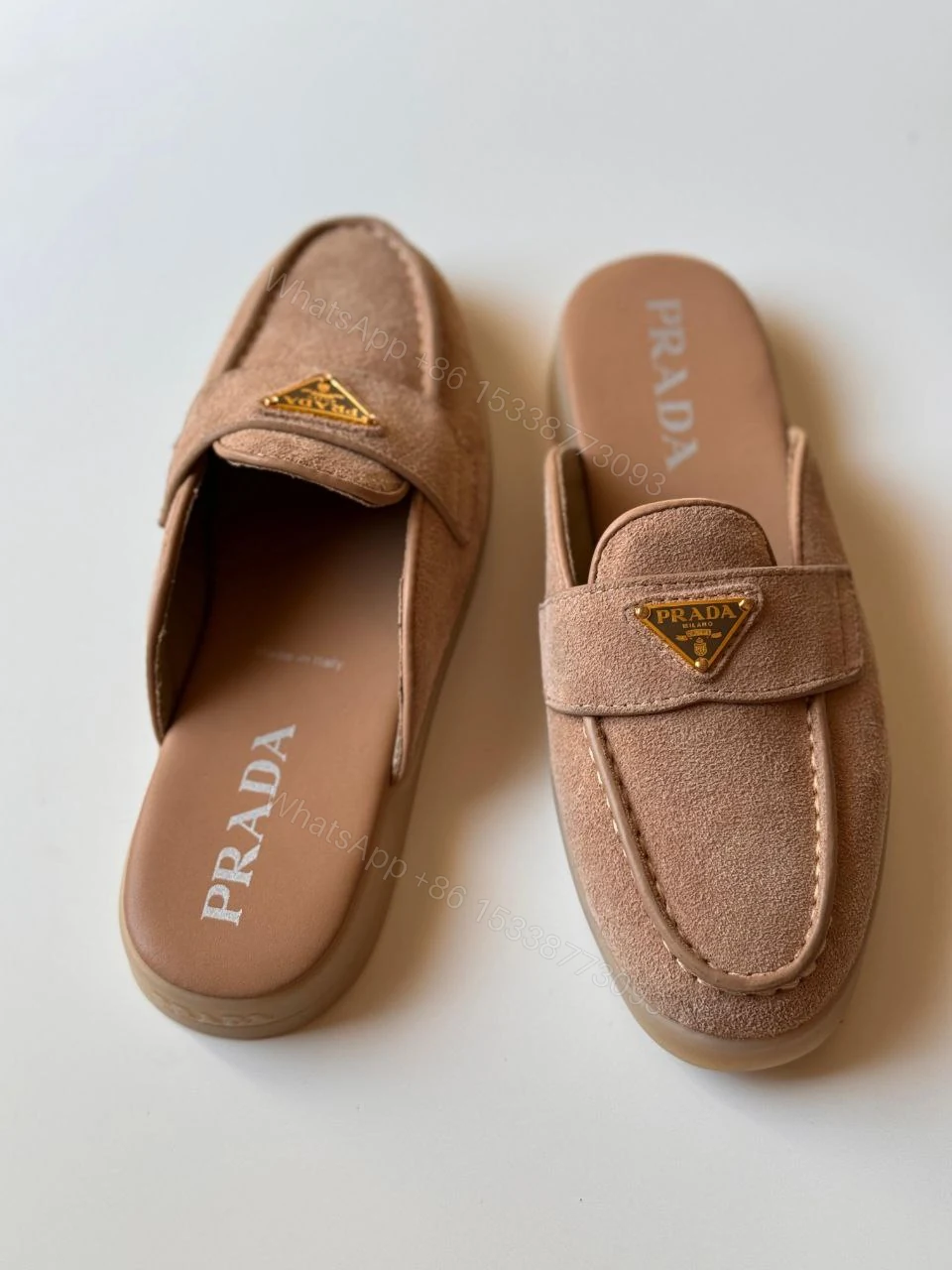 View 9 of suede mules