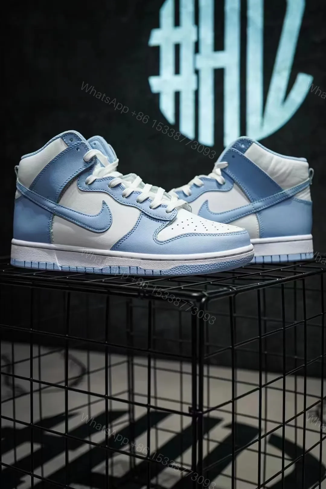 View 2 of UA Nike Dunk High “Aluminum” Reps