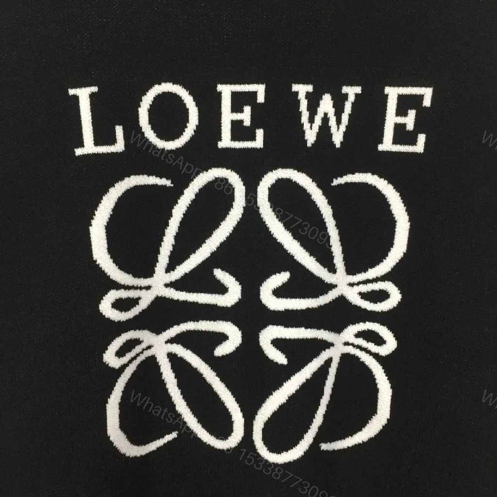 View 7 of Bold Logo Knit with Iconic Graphic Detailing — Modern Sophistication Knit