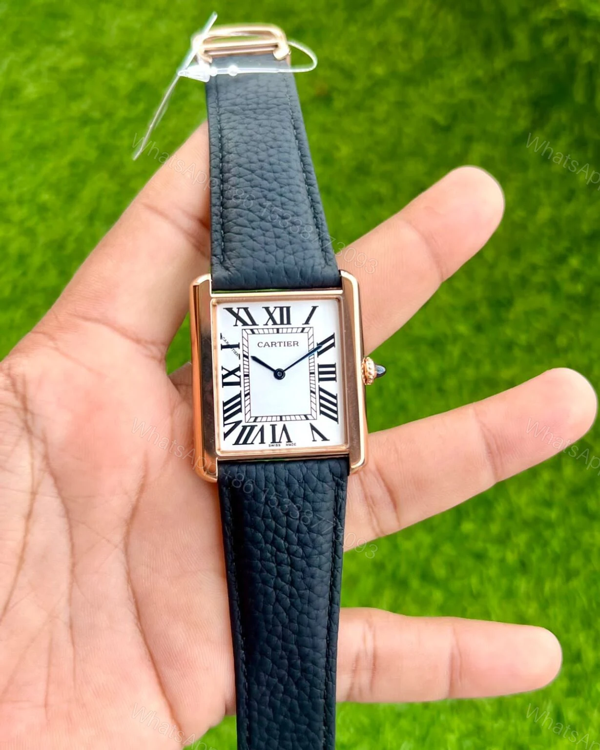 Cartier Tank Solo Rose Gold 30mm Quartz — view 1