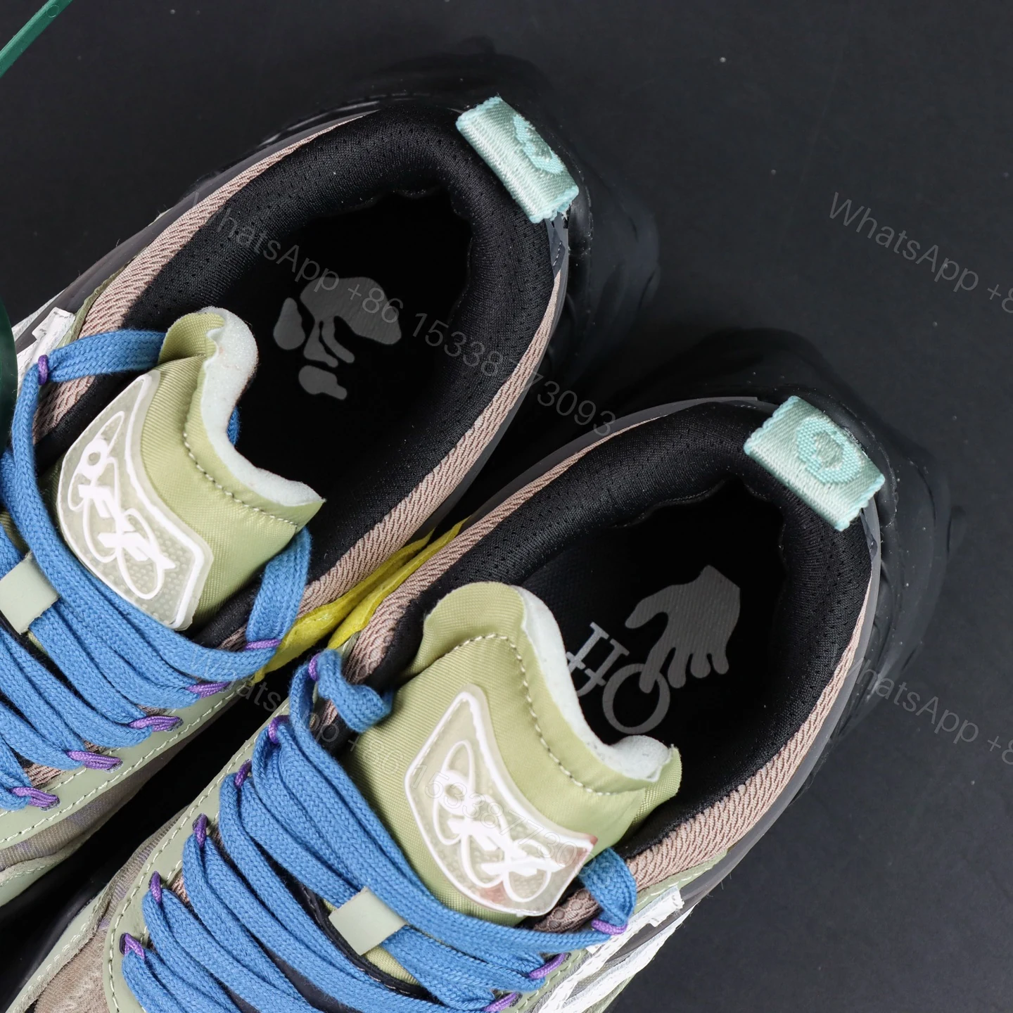 View 4 of Off White ODSY 1000 Green White Reps