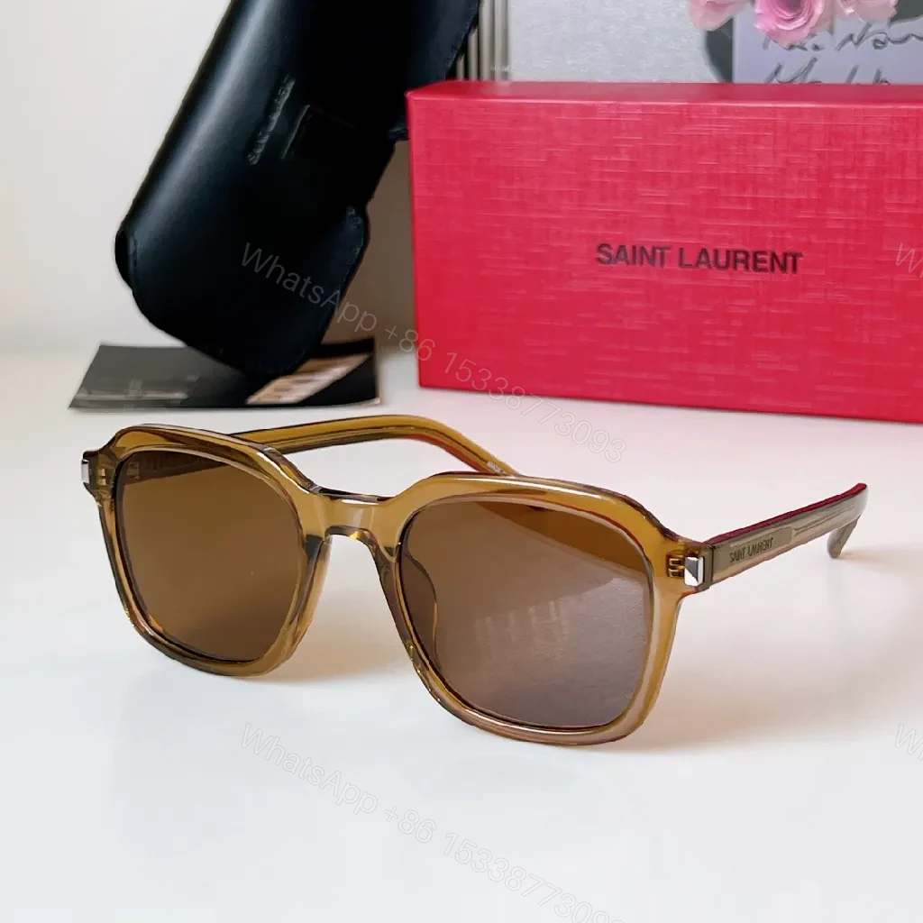 View 9 of Bold Black Acetate Square Eyewear with Luxury Detailing