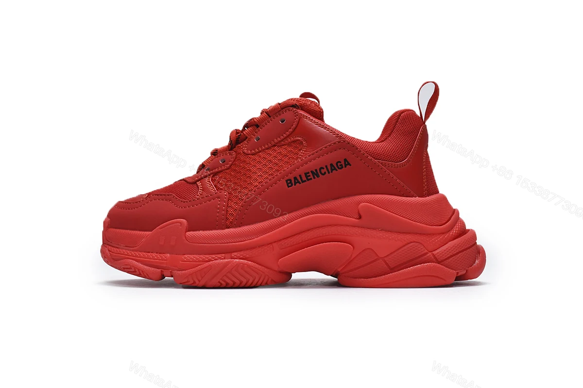 View 9 of Balenciaga Triple S Dark Red 536737 W2FA1 9012