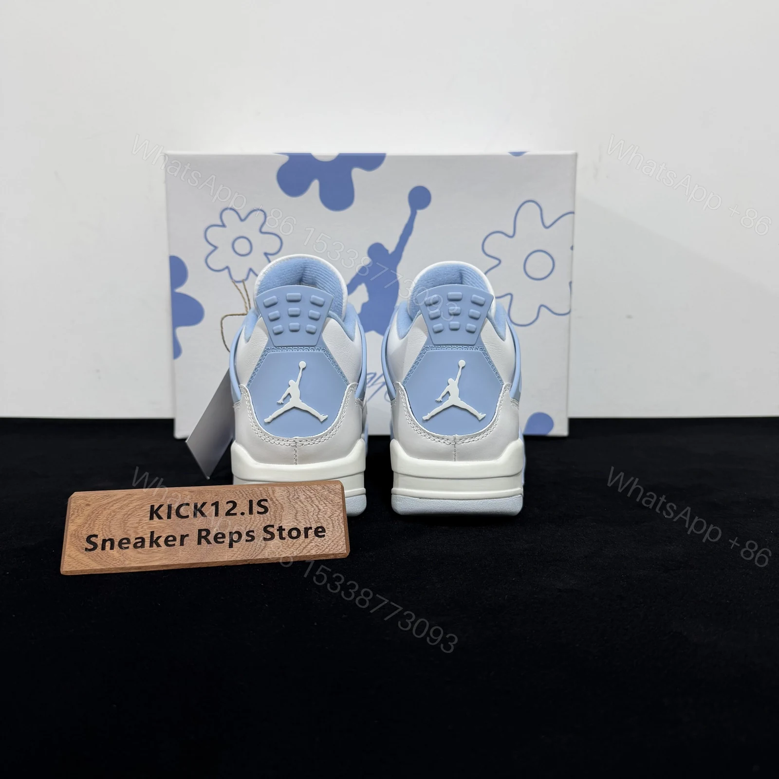 View 7 of Air Jordan 4 Retro Aluminum Replica