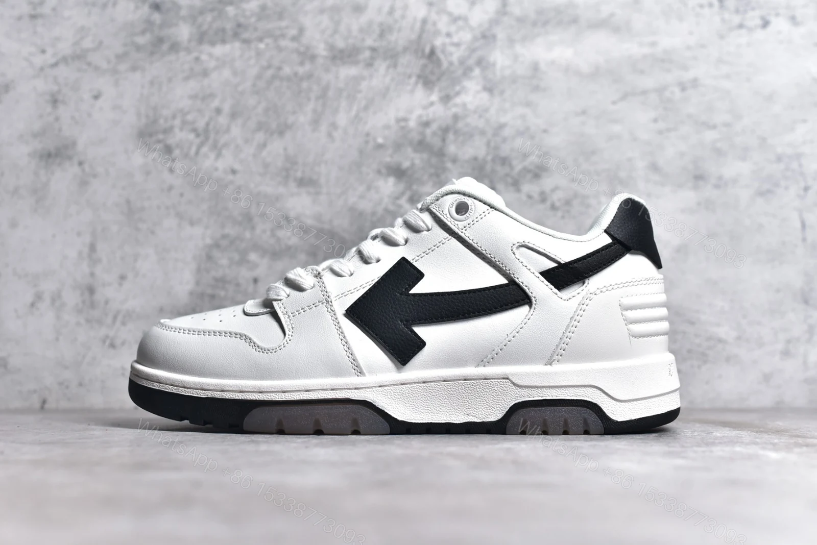 OFF-WHITE Out Of Office Black White 40110 — view 1