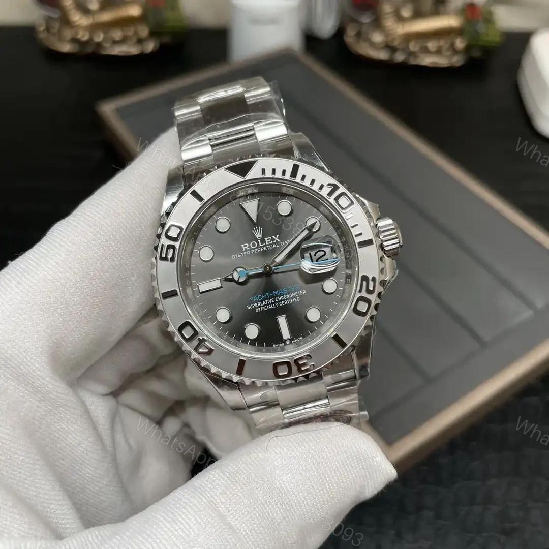 View 6 of Replica Rolex Yacht-Master Rhodium Dial 126622 Superclone