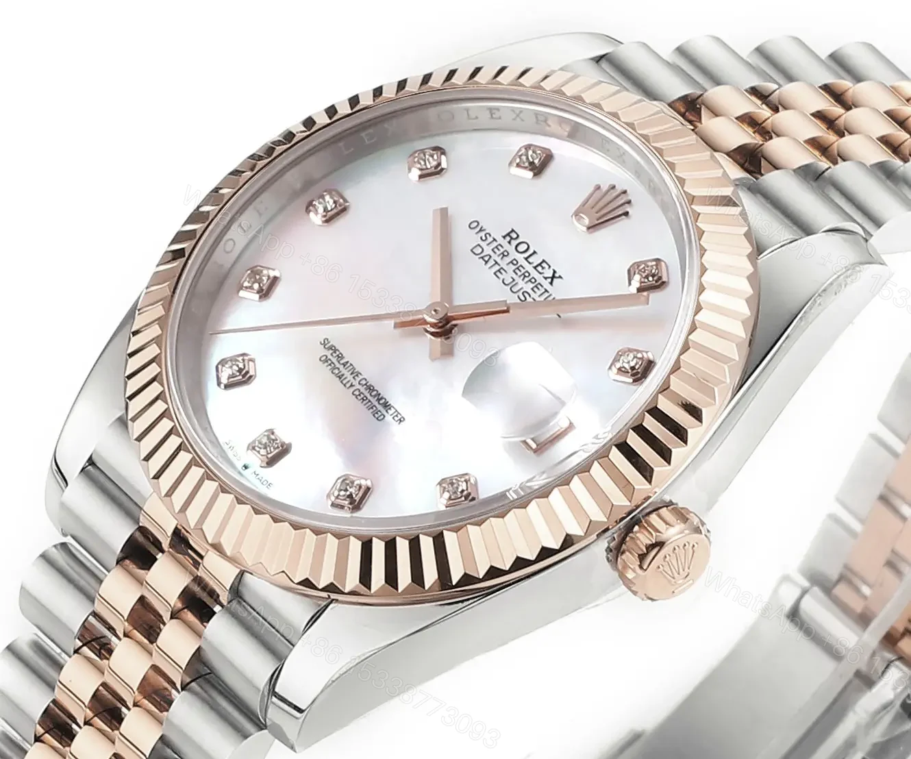View 4 of BT Factory Clean Factory DDF Classic Rose Gold Datejust Watch
