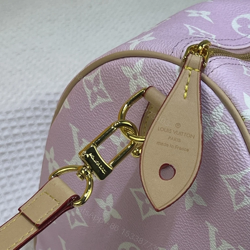 View 6 of Louis Vuitton Speedy P9 Bandoulière 25 Pink 40Cm