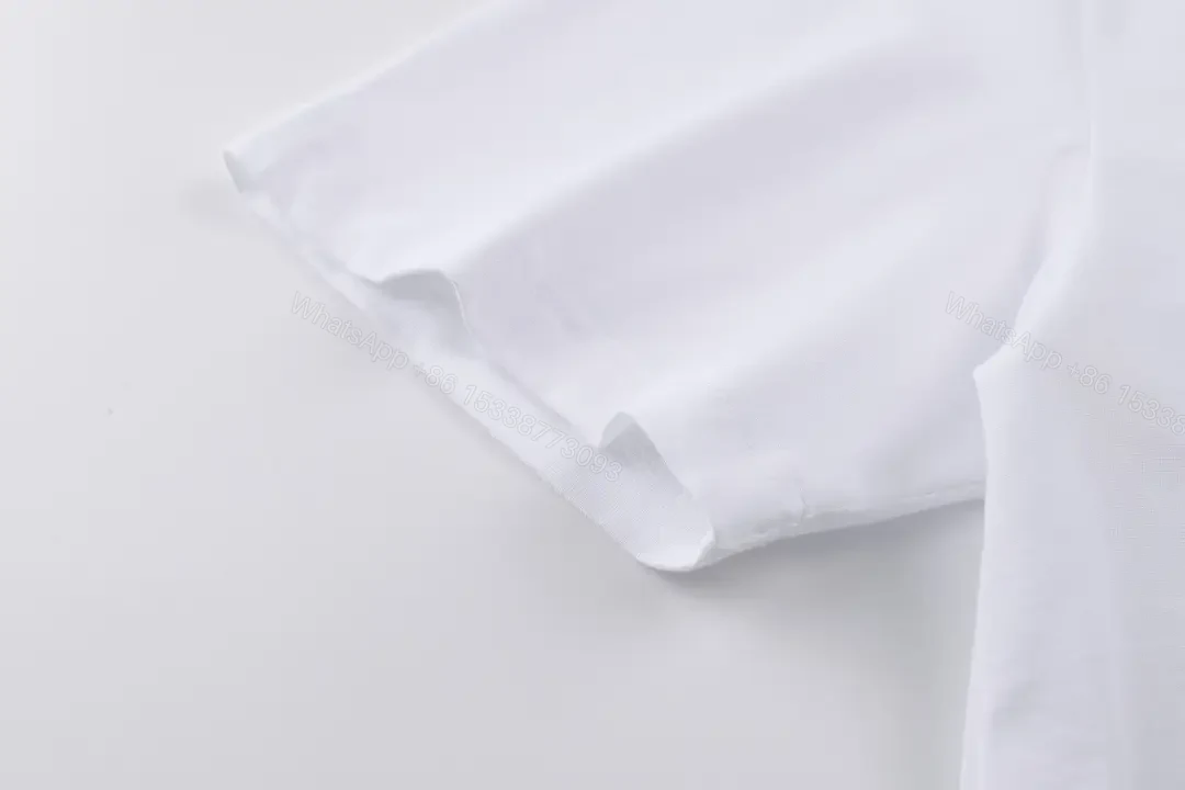 View 2 of Gold Logo White Tee — Minimalist Luxe Streetwear Tee