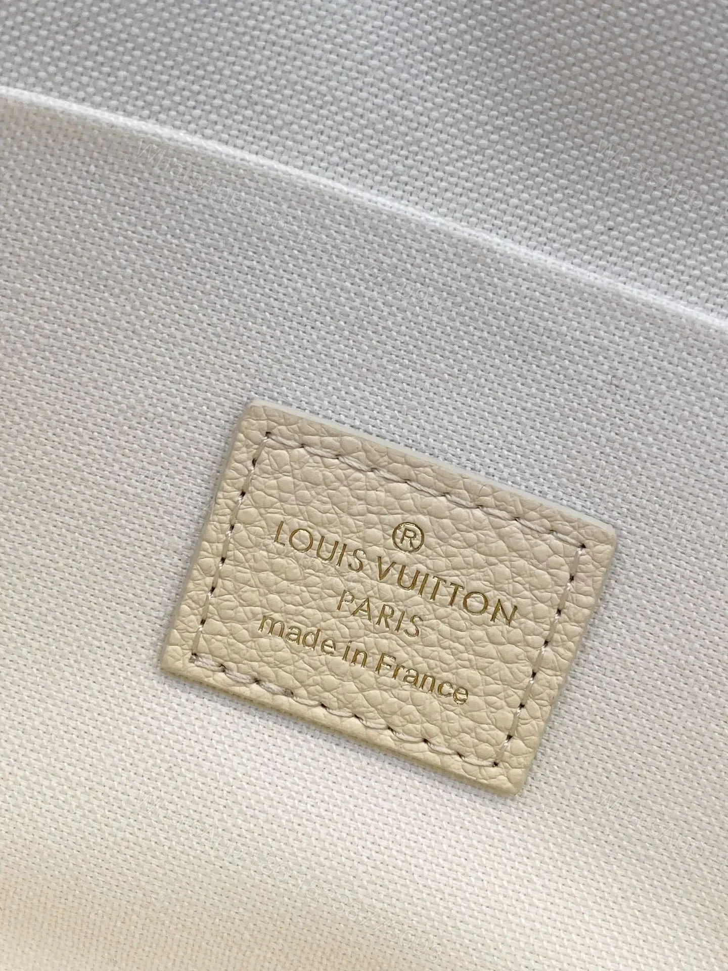 View 5 of Louis Vuitton Félicie Pochette in black and beige Bicolor
