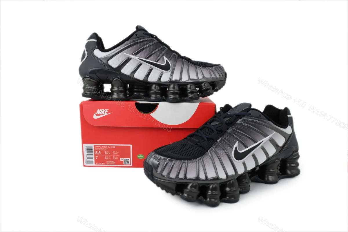View 7 of Nike Wmns Shox TL Fade 'Off Noir White' IH1336-002