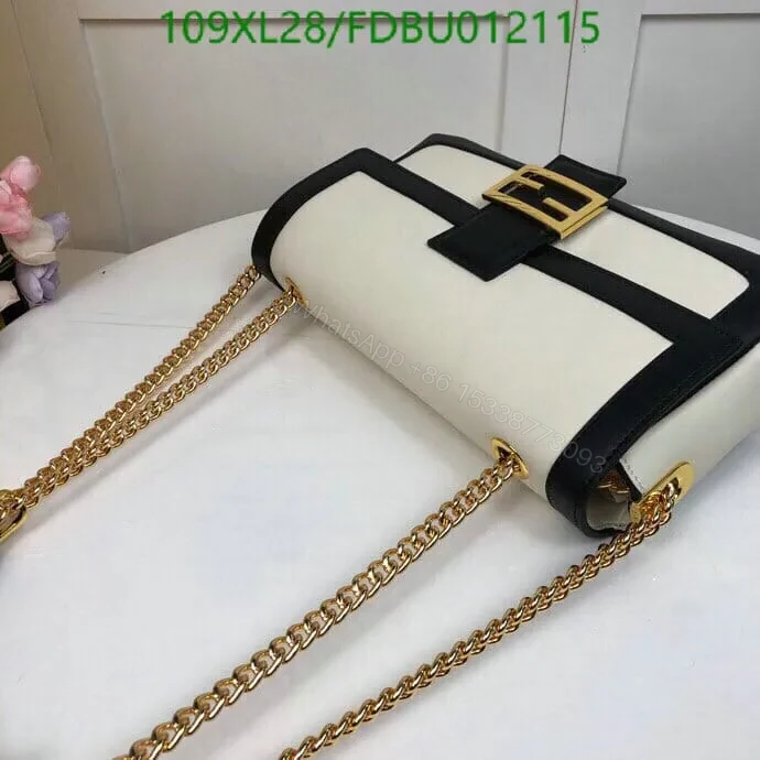 View 18 of Fendi Knockoff Baguette Chain Leather Medium Bag FDBU817 – Timeless Elegance