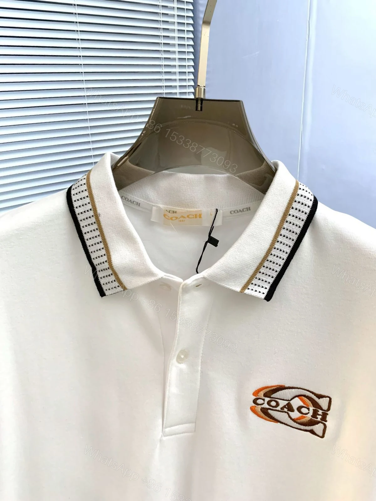 View 12 of First Copy Coach Imported Polo T-Shirt