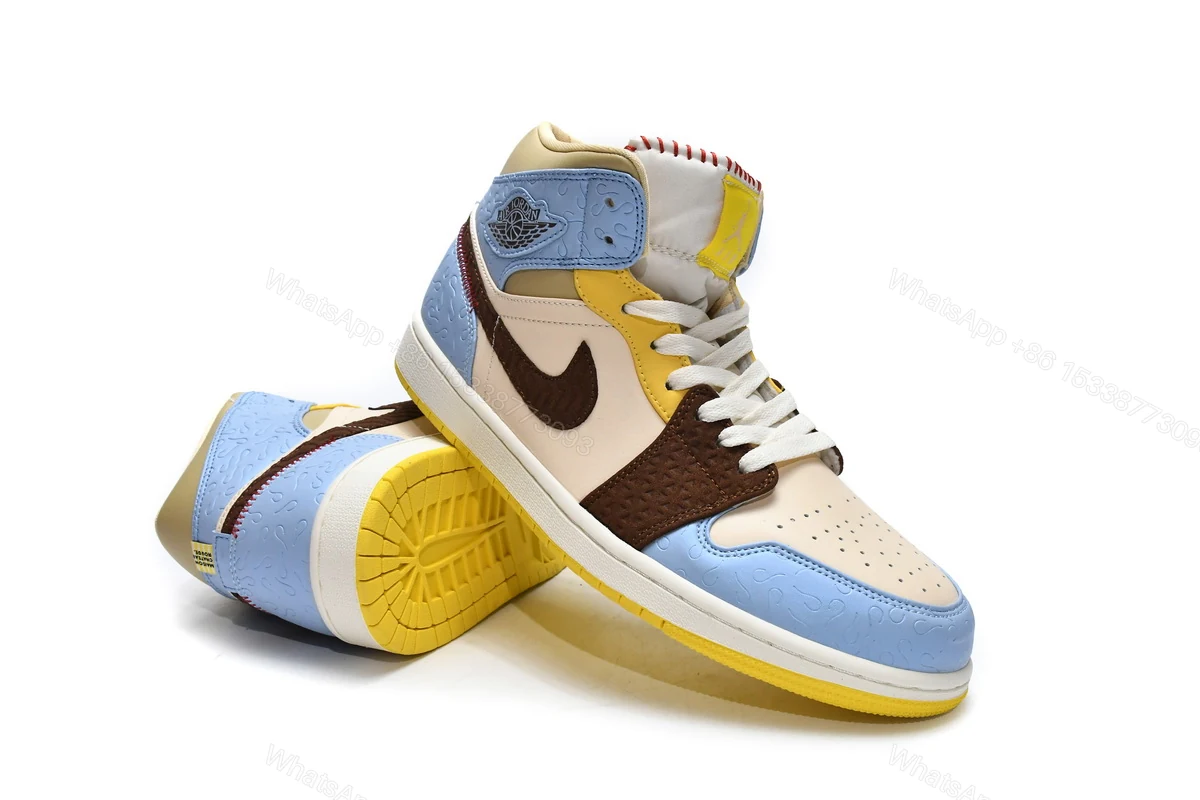 Air Jordan 1 Mid SE Fearless Maison Chateau CU2803-200 — view 2