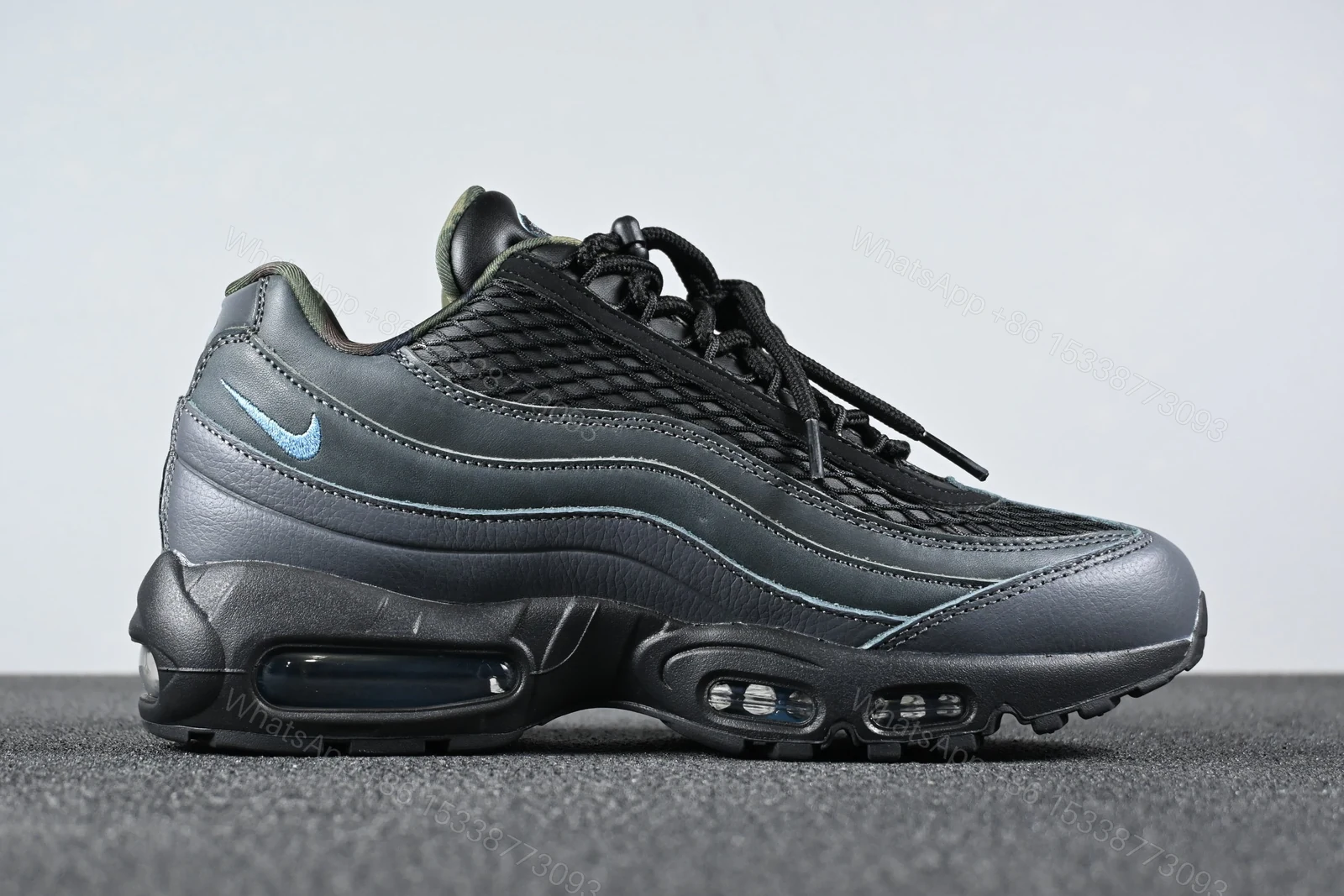 View 2 of Nike Air Max 95 SP Corteiz Aegean Storm