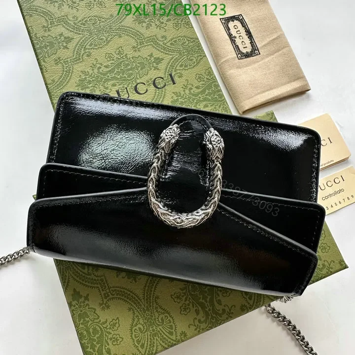 View 5 of Gucci Dionysus Knockoff Super Mini Leather Bag Black FGX872