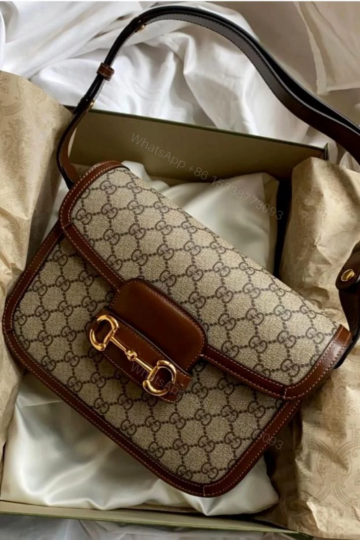 View 6 of FIRST COPY Gucci Horsebit 1955 Large Shoulder Bag