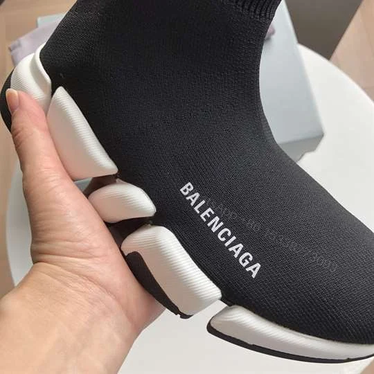 View 4 of BALENCIAGA SPEED 2.0 SNEAKER IN BLACK – BB145