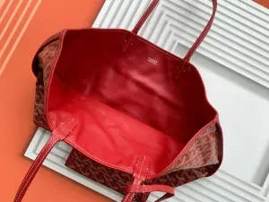 View 6 of Goyard Red Anjou GM Tote bag