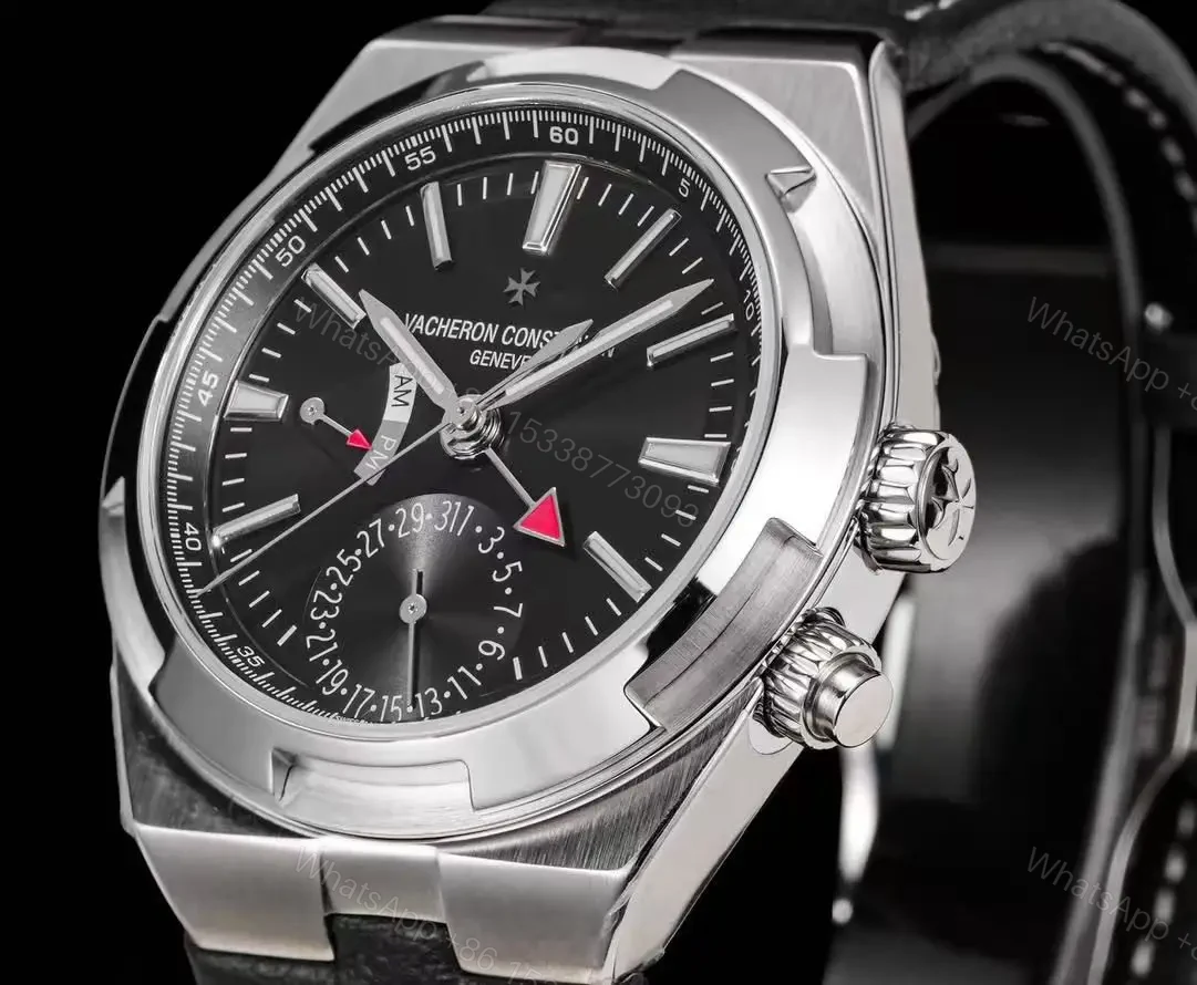 View 4 of Replica vacheron constantin Overseas dual time 41 mm Stainless steel