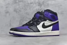 View 2 of Jordan 1 High OG “Court Purple” Reps