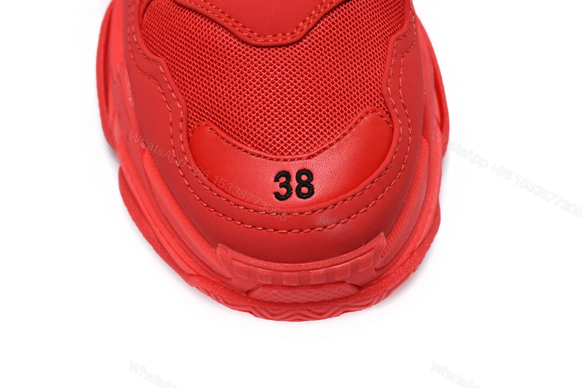 View 8 of Balenciaga Triple S Dark Red 536737 W2FA1 9012