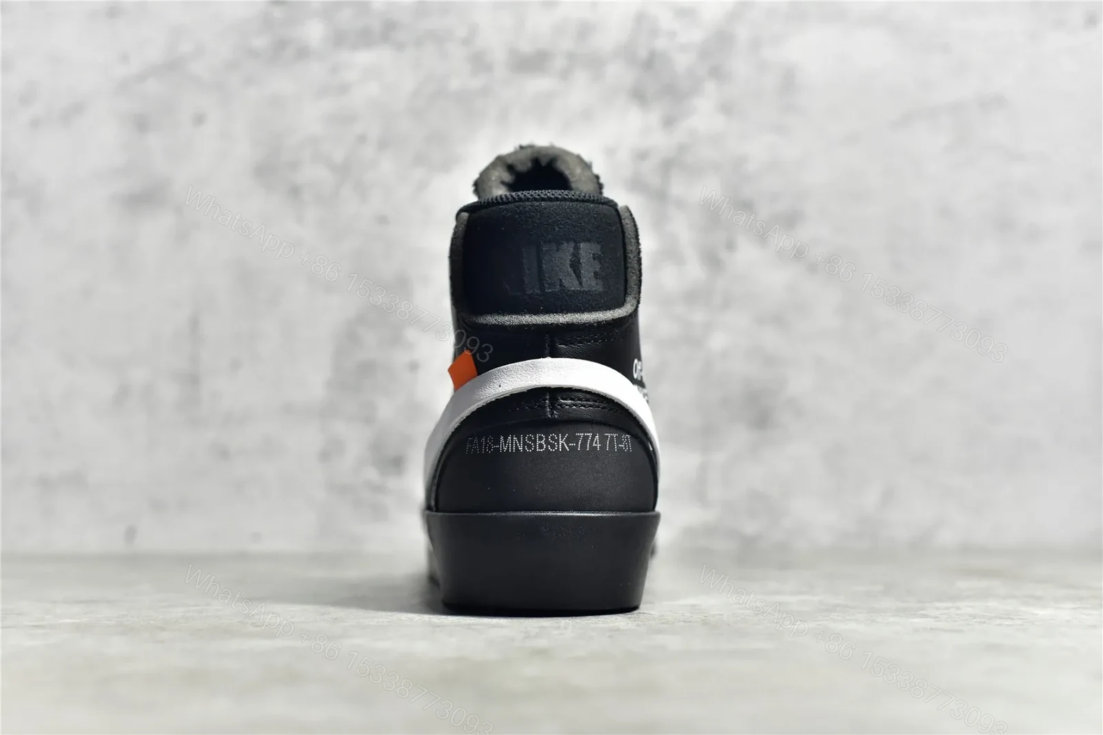 View 7 of OFF WHITE NIKE BLAZER MID “Grim Reaper”