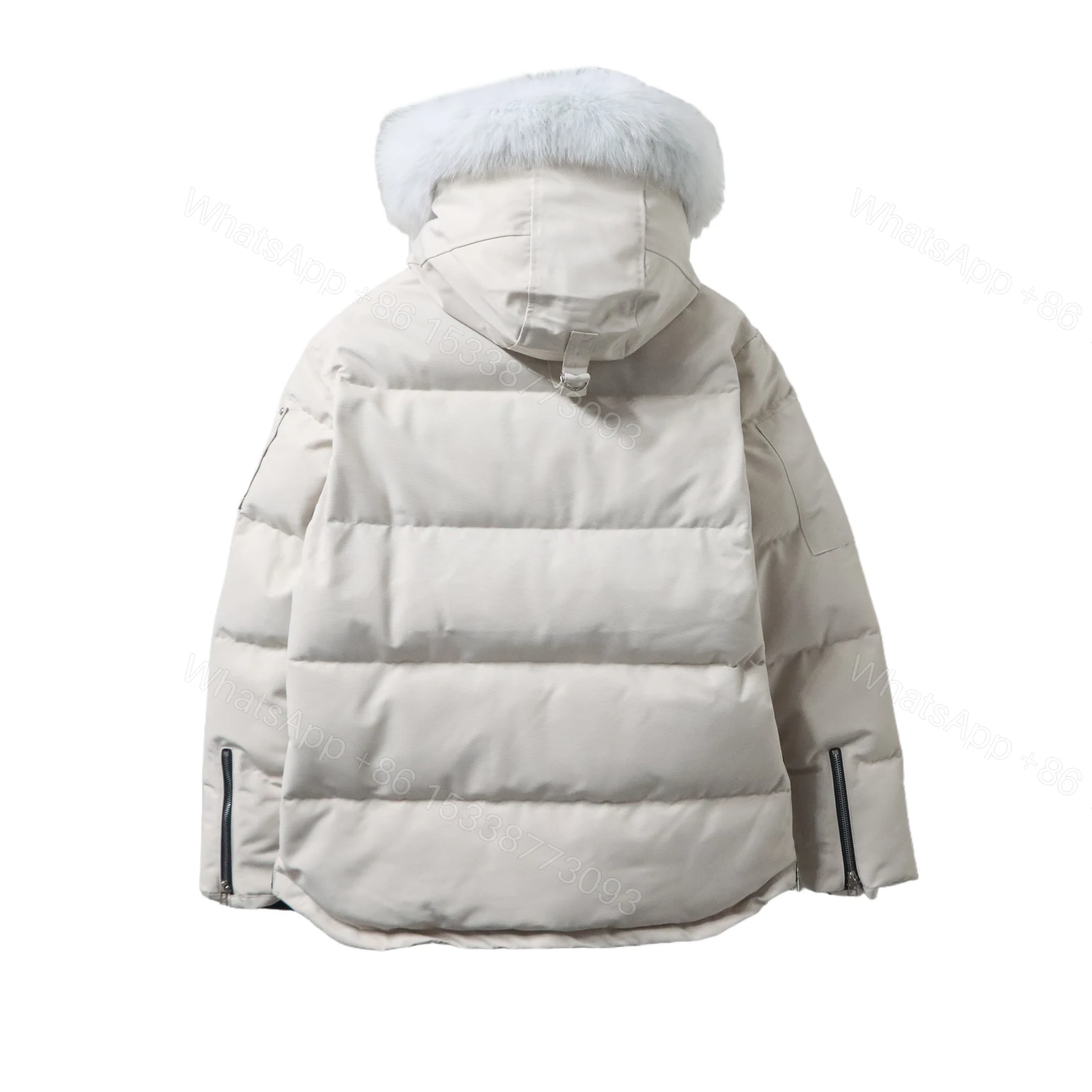 Moose Knuckles Men's Shearling 3Q Jacket off-white — view 2