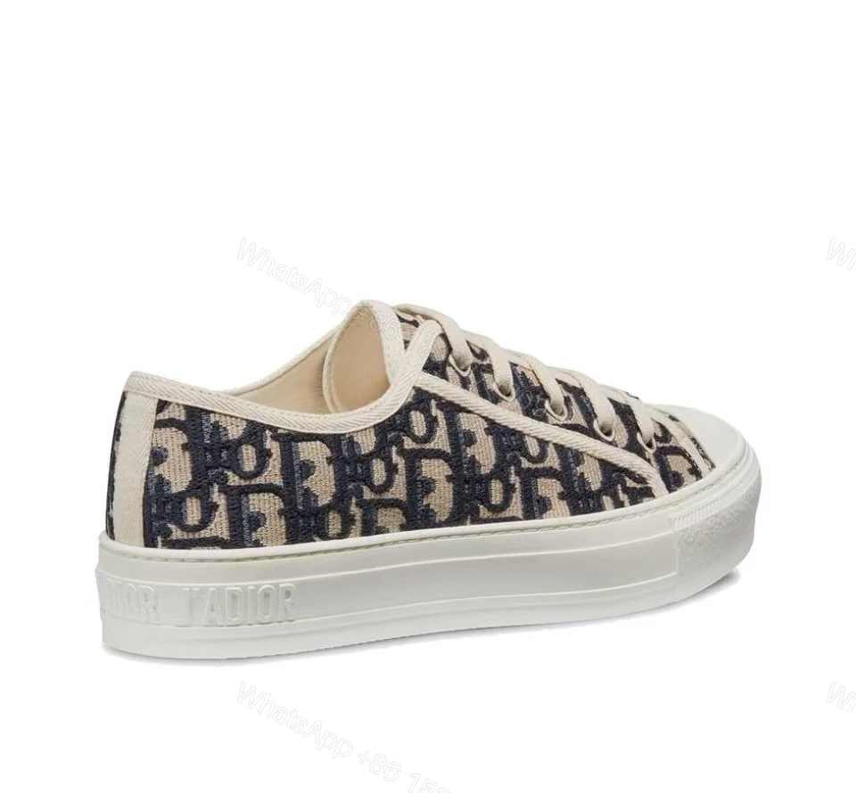 View 3 of Dior Walk'N'Dior Oblique Navy Canvas KCK211OBE_S56B