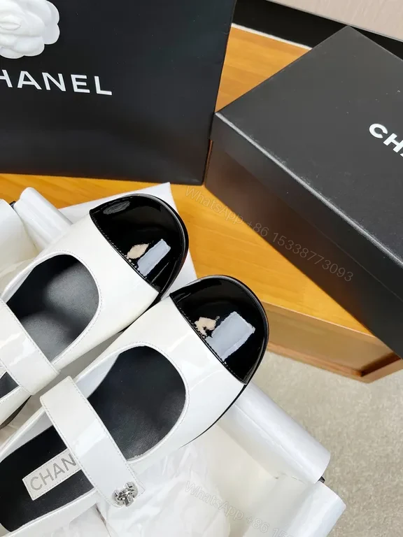 View 5 of Chanel-Inspired Mary-Jane Sneakers: Luxe Comfort