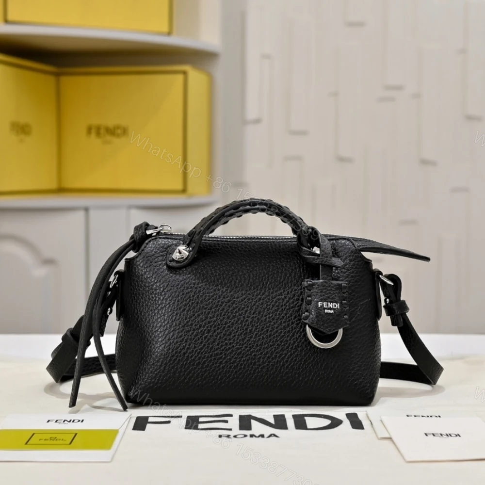 View 2 of FENDI BY THE WAY SELLERIA MEDIUM BLACK 20CM 8BL155ASU2F0GXN