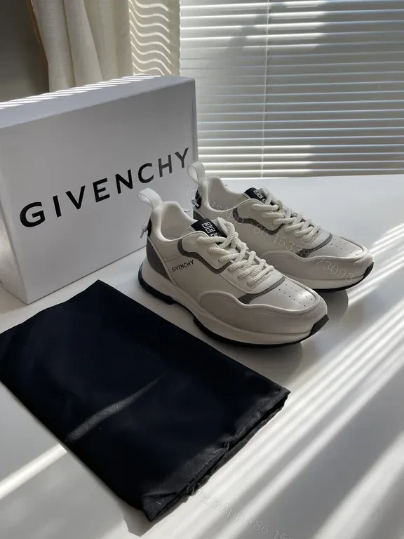 View 9 of Minimalist Contrast Runner: Premium Leather Sneakers with Subtle Branding