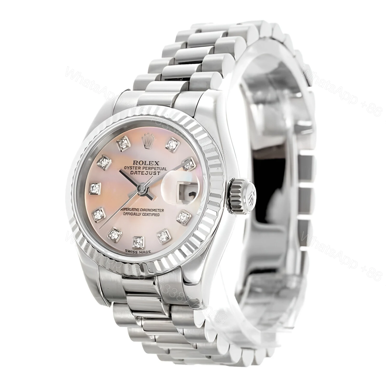 View 2 of Rolex Datejust Ladies 179179 Replica